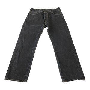 Levis 501 Mens Jeans Size 38 Original Fit Button Fly Straight Leg Inseam 31"